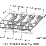 KR-410 And KS-410 Cash Tray 4B8C